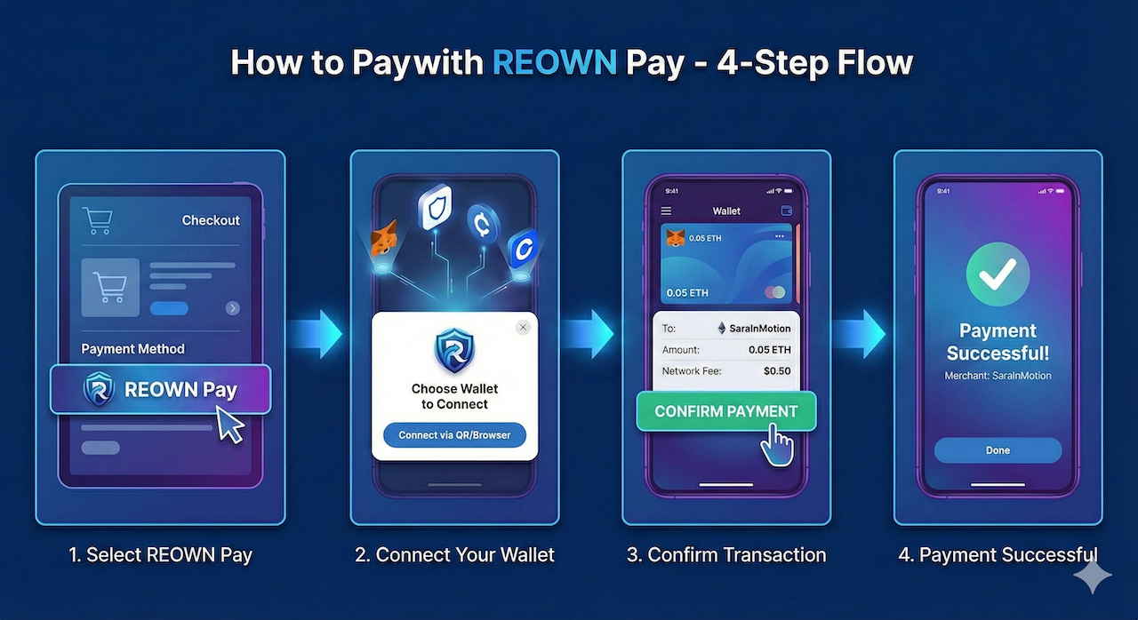 How to Pay with REOWN Pay: Step-by-Step Guide